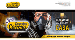 Desktop Screenshot of casadascorreias.com