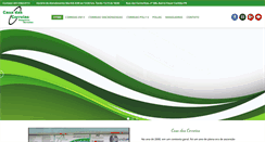 Desktop Screenshot of casadascorreias.com.br